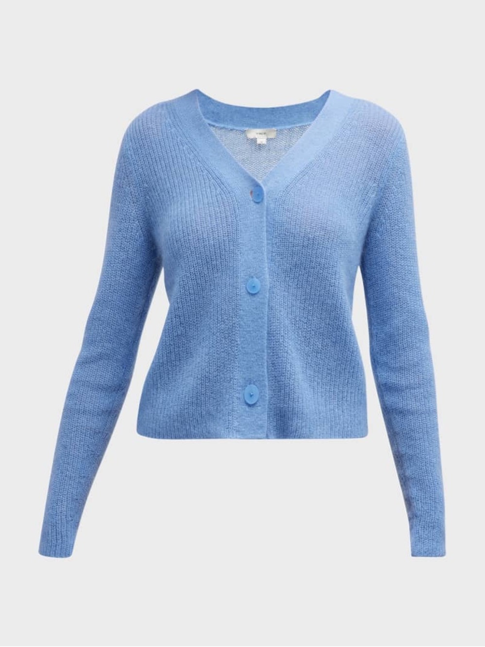 Vince Sky Blue V-Neck Button Cardigan